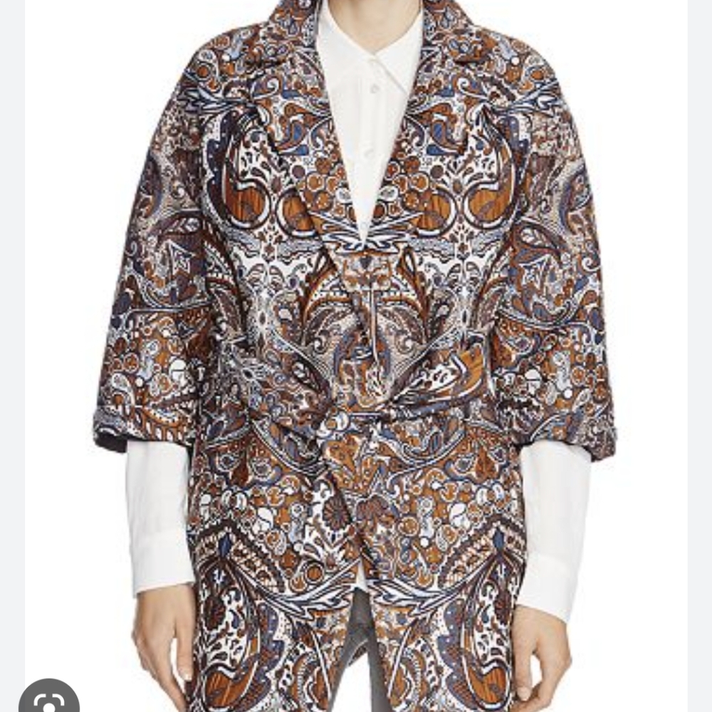 MAJE Gimane Jacquard Jacket 😍